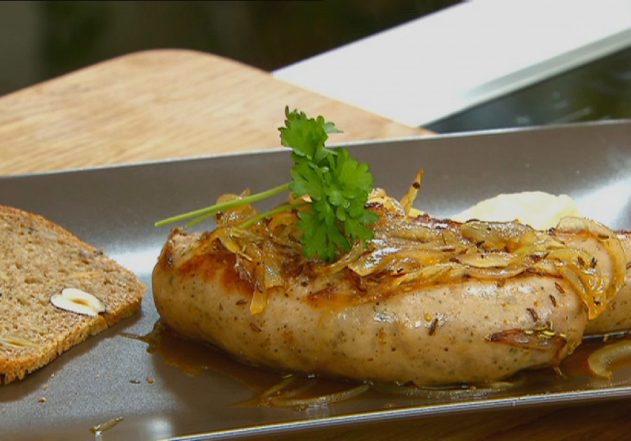 Przepis dnia II, odc. 42: Polska biała kiełbasa z miodem i piwem foto