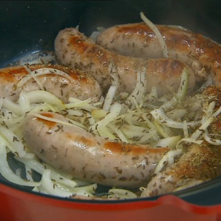 Krok 4 - Przepis dnia II, odc. 42: Polska biała kiełbasa z miodem i piwem foto