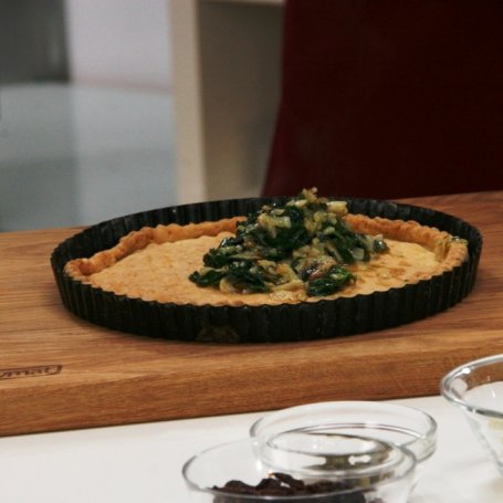Krok 4 - Przepis dnia II, odc. 43: Tarta pieczarkowa ze szpinakiem foto