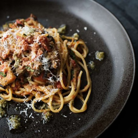Krok 4 - Przepis dnia III, odc. 56: Spaghetti Bolognese z bakłażanem foto