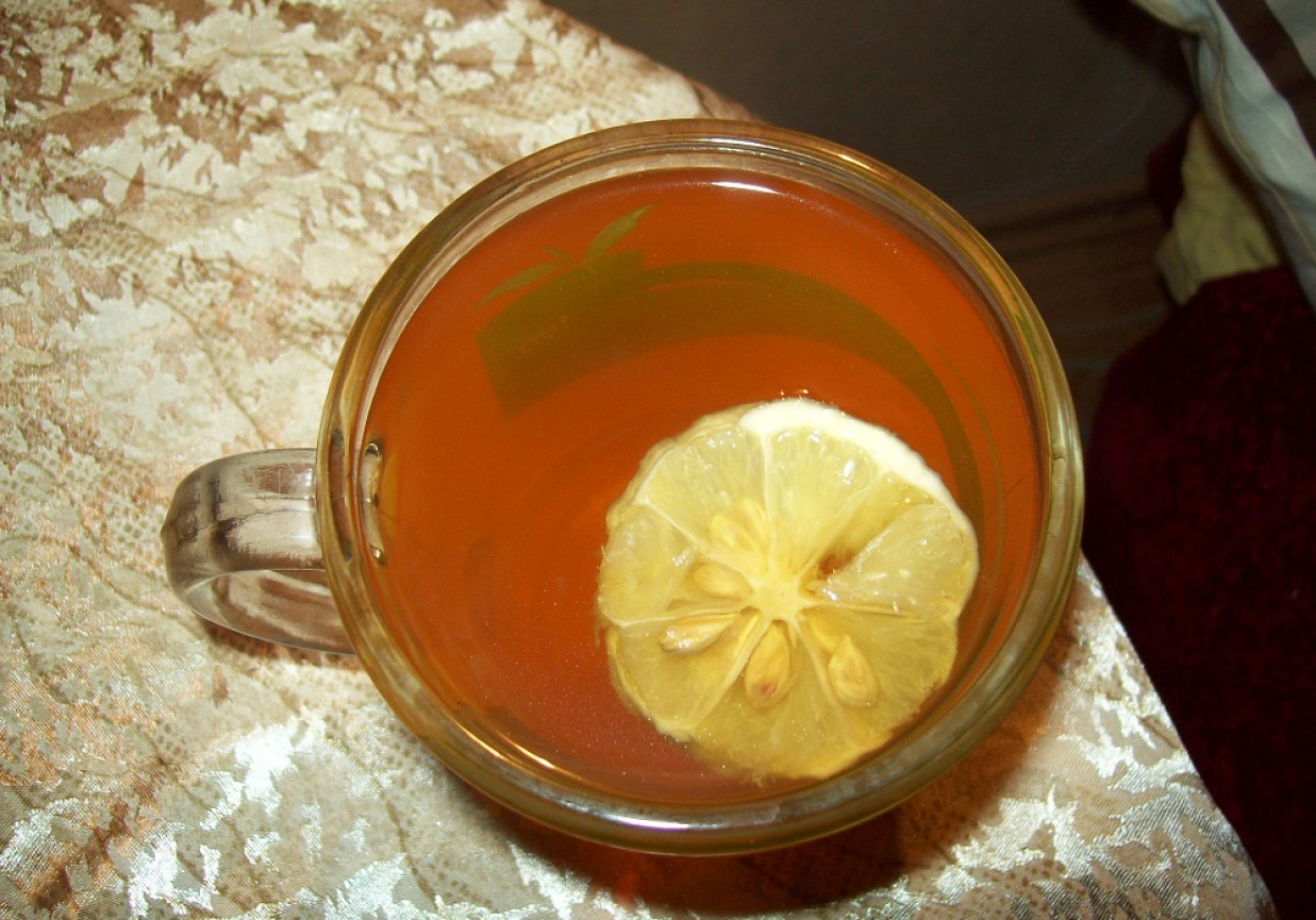 Przepis na herbatę z brandy foto