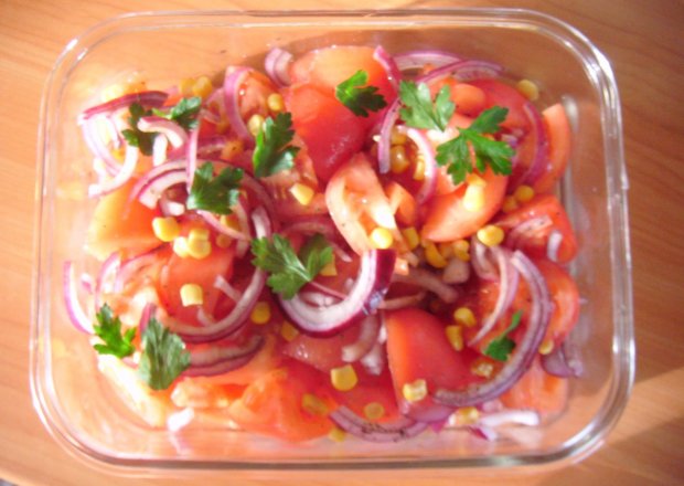 Fotografia przedstawiająca Przystawka z pomidorów
