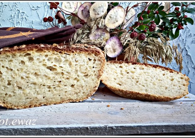Fotografia przedstawiająca Pszenny chleb na owsiance Zewy