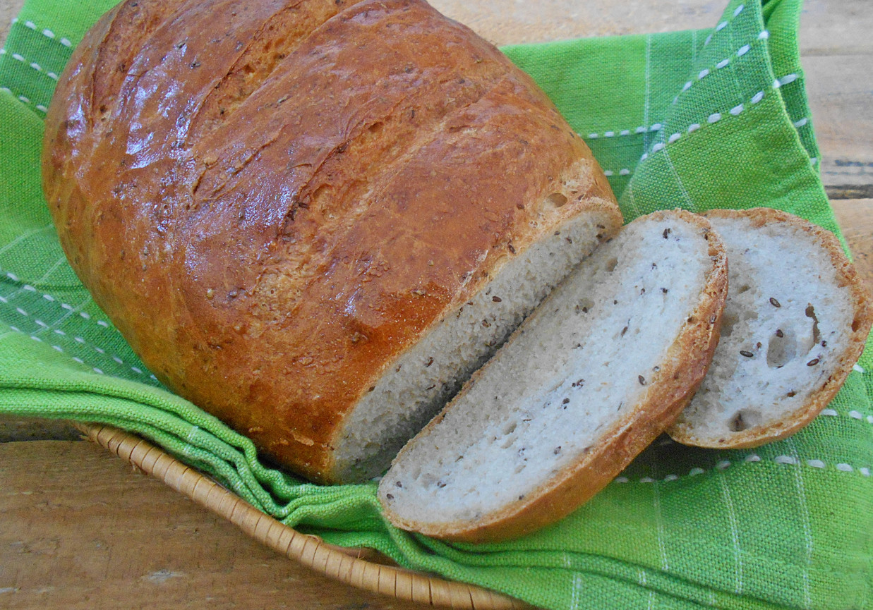 Pszenny chleb z błonnikiem foto