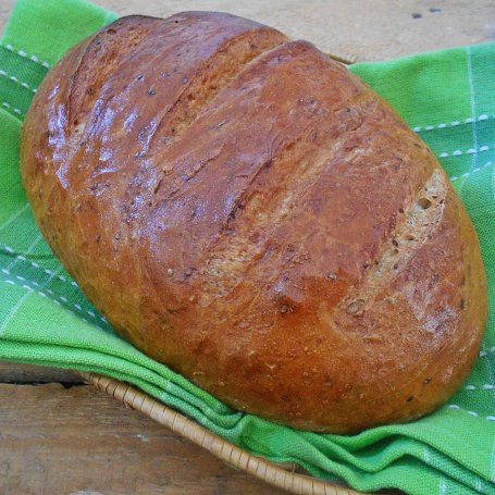 Krok 6 - Pszenny chleb z błonnikiem foto