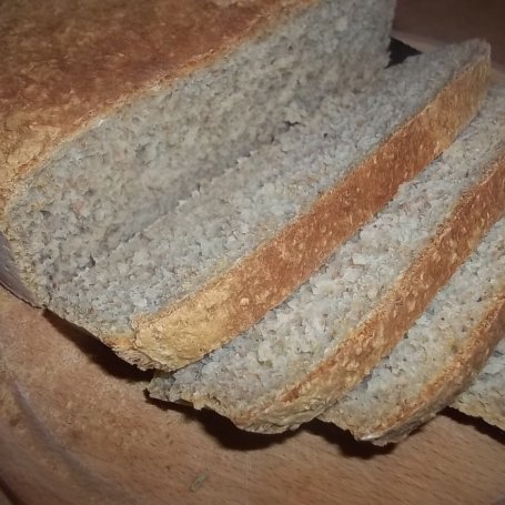 Krok 6 - Pszenny chleb z płatkami owsianymi foto