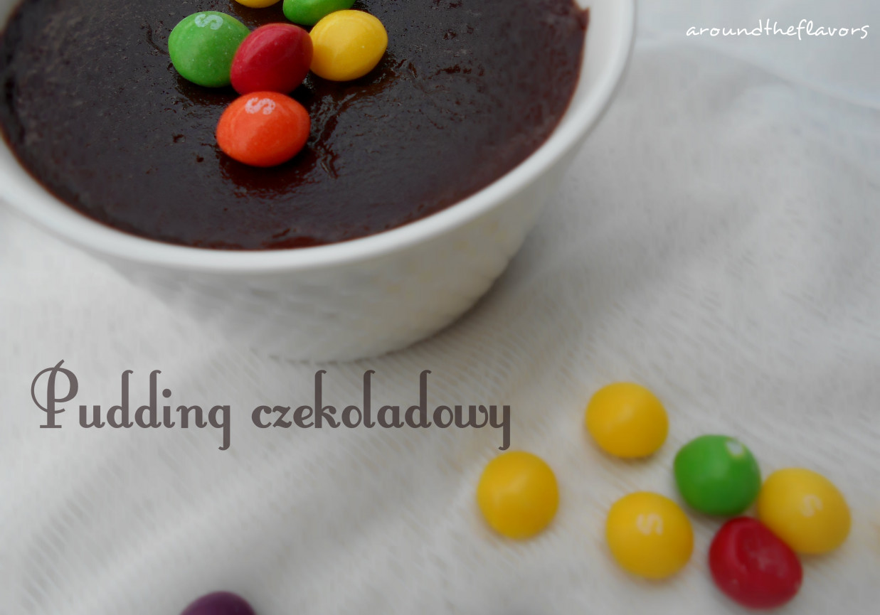 Pudding czekoladowy foto