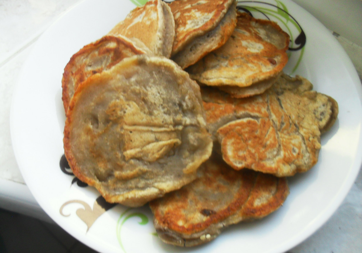 Pulchne pancakes brzoskwiniowe-bananowe  foto