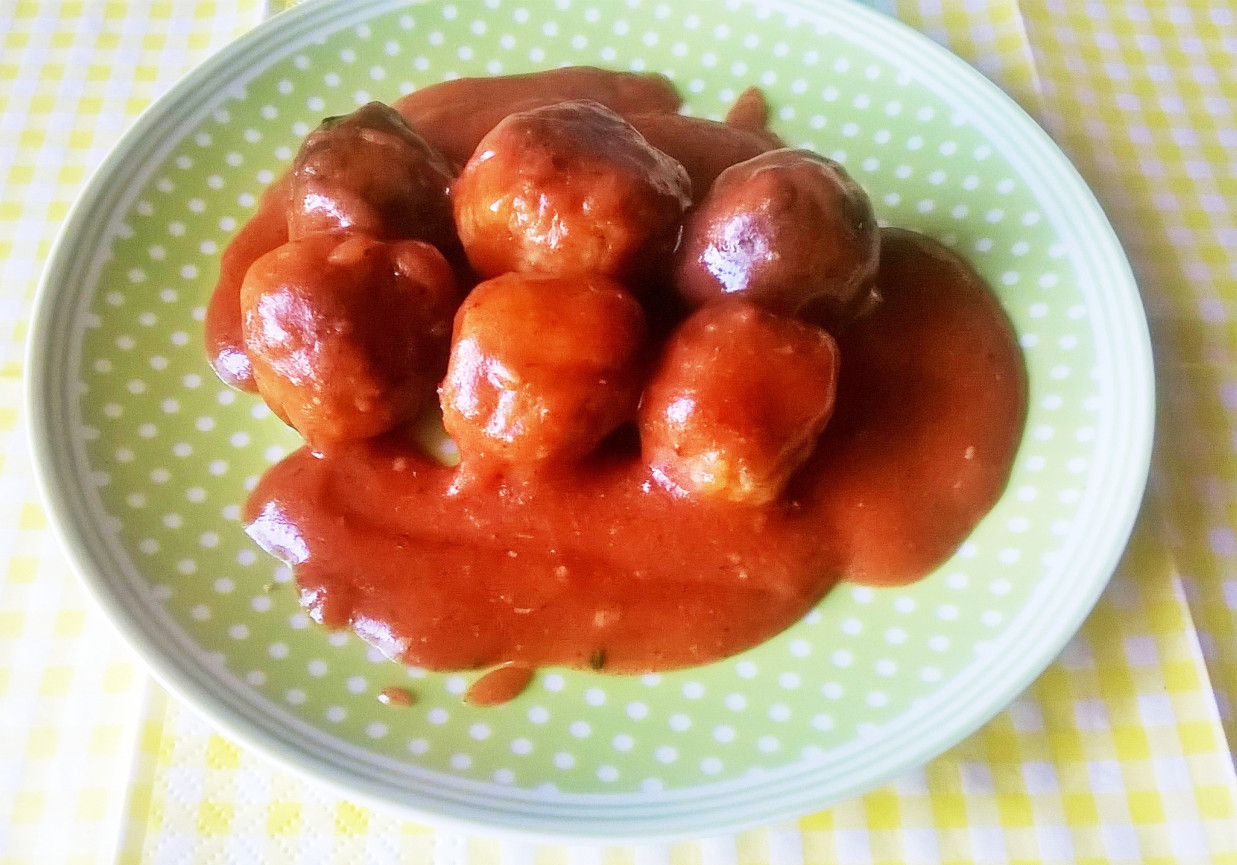 Pulpeciki mielone w sosie pomidorowym  foto