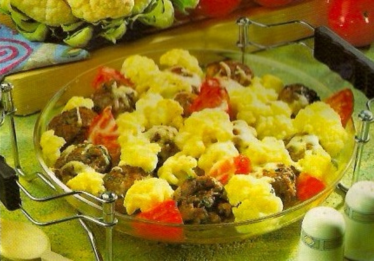 Pulpeciki z kalafiorem / Meatballs with cauliflower foto