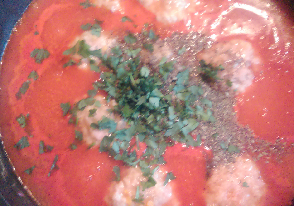 Pulpety w sosie ponidorowym  foto