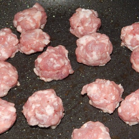 Krok 3 - Pulpety wieprzowe w sosie pieczarkowym foto