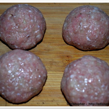 Krok 2 - Pulpety z indyka z sosem cytrynowym foto