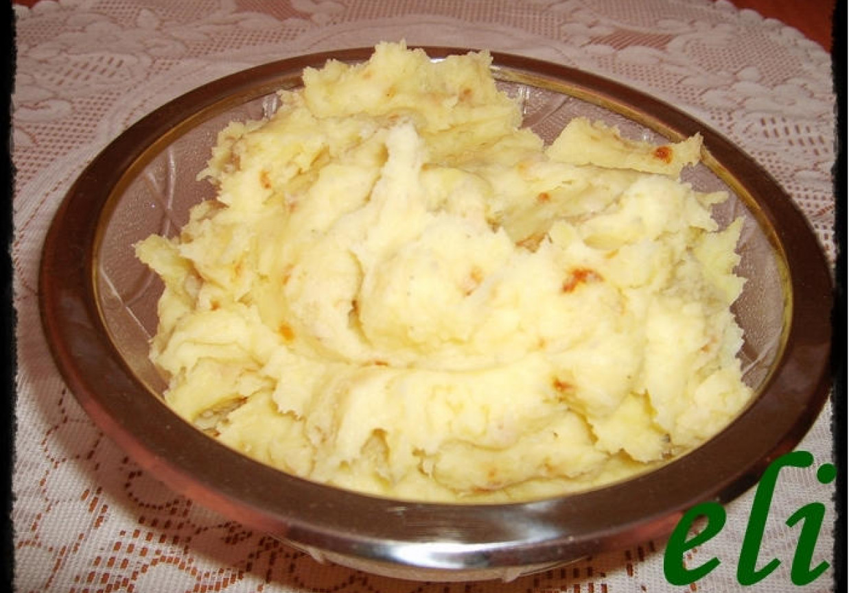 Pure ziemniaczane z prażoną cebulką Eli foto