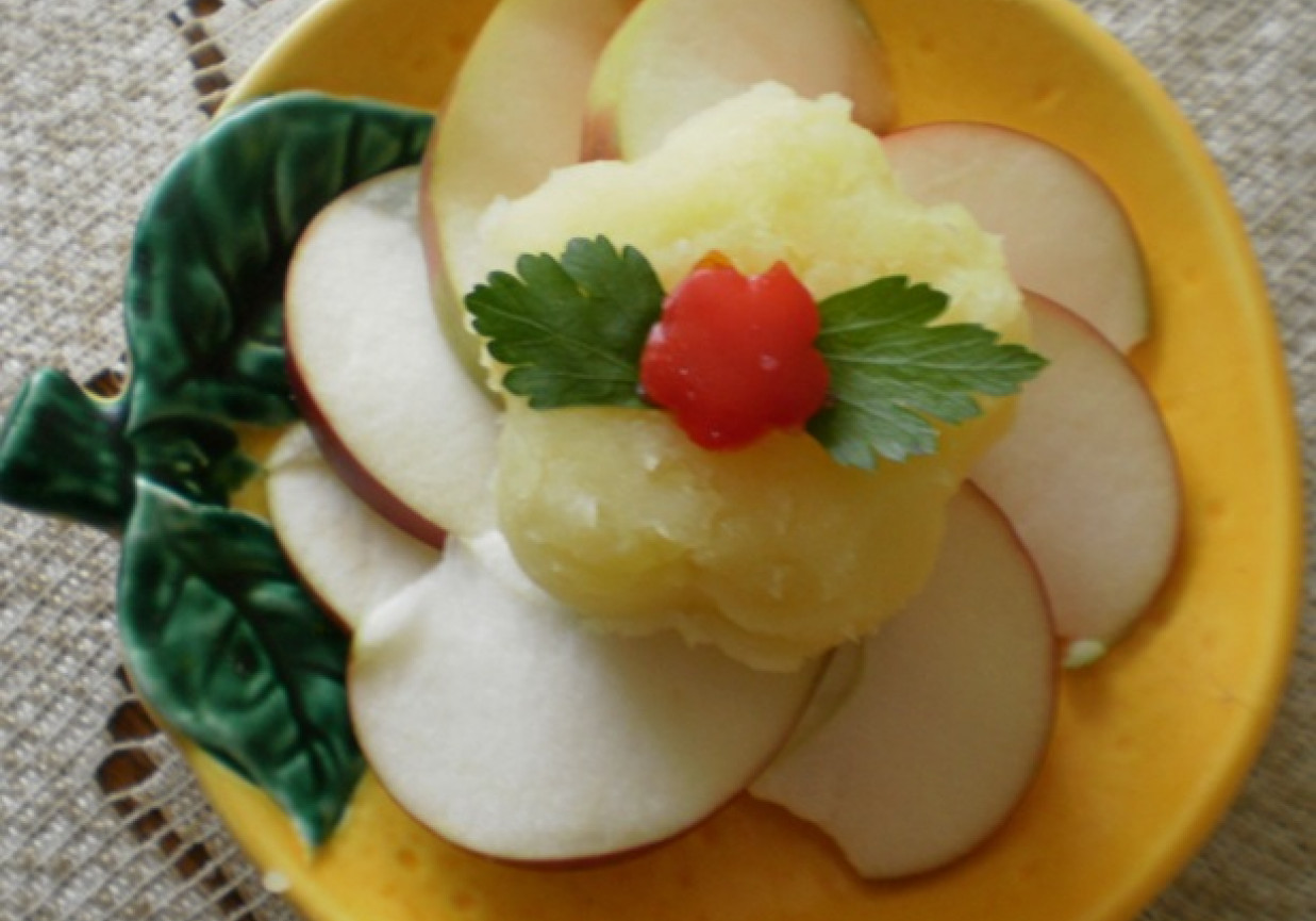 Puree ziemniaczano – jabłkowe : foto