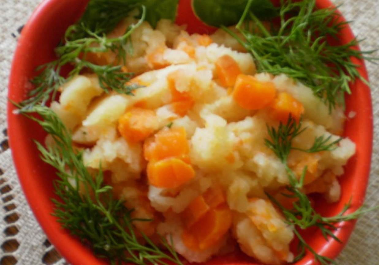 Puree ziemniaczano – marchewkowe wg Babcigramolki  : foto