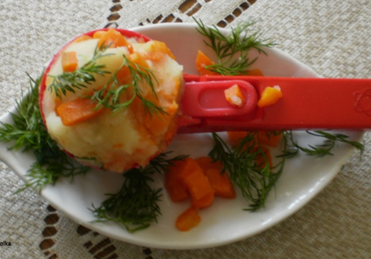 Puree ziemniaczano – marchewkowe wg Babcigramolki  : foto
