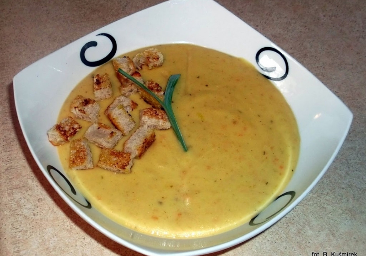 Puszysta kartoflanka z curry foto