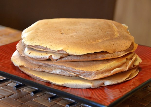 Fotografia przedstawiająca Puszyste pancakes