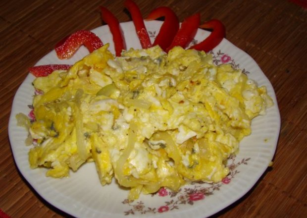 Fotografia przedstawiająca pyszna jajecznica