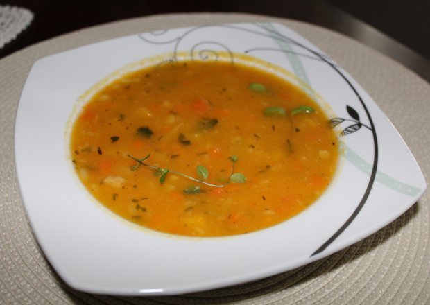 Fotografia przedstawiająca Pyszna zupka z dyni