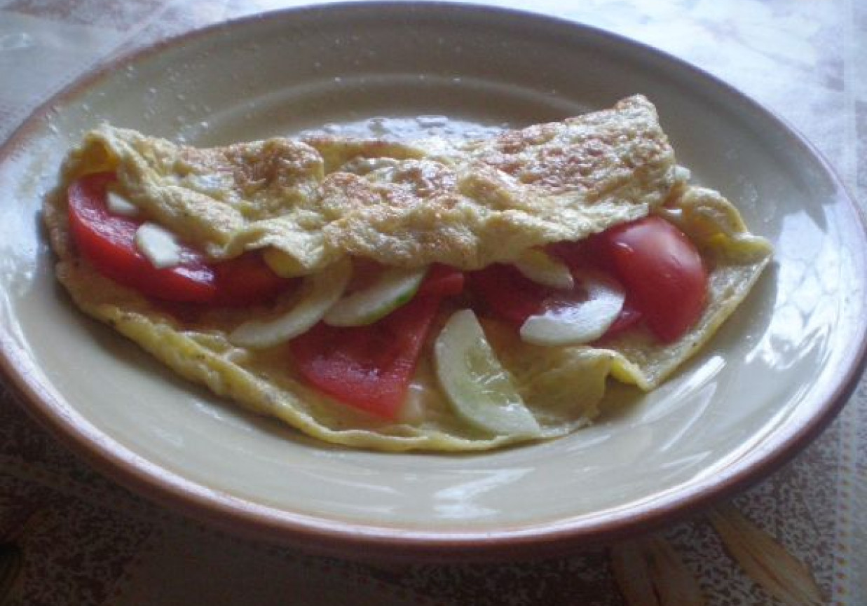 Pyszny omlet foto