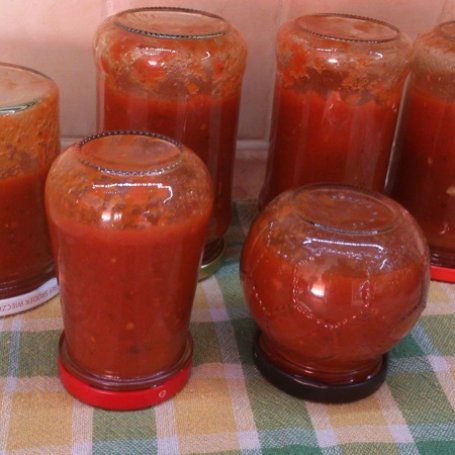 Krok 4 - Pyszny ostry sos pomidorowy foto