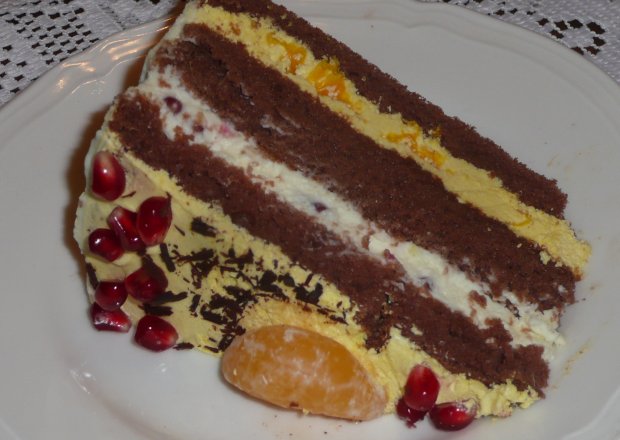 Fotografia przedstawiająca Pyszny tort