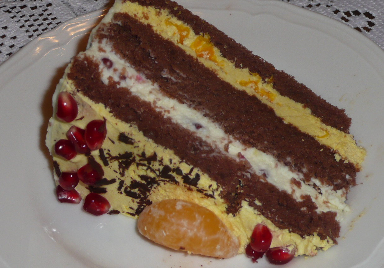 Pyszny tort foto