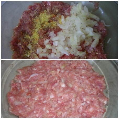 Krok 2 - Pyzy-kluski z mięsem mielonym foto