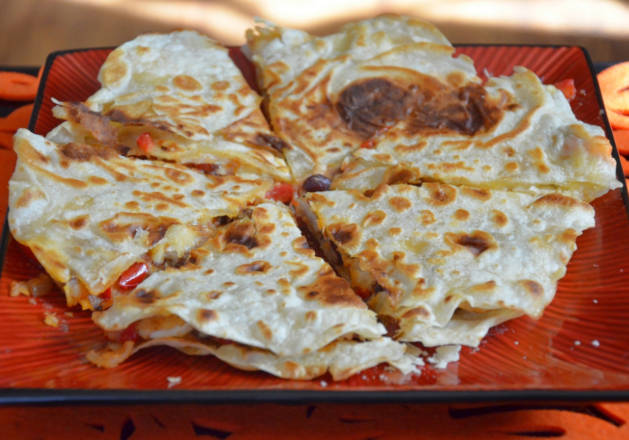 Quesadilla z kurczakiem foto