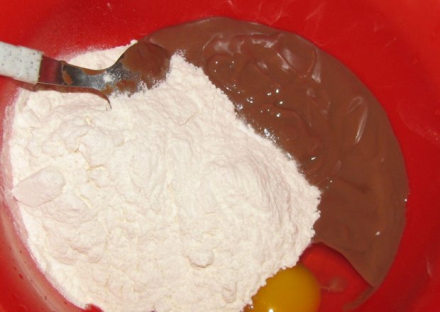 Fotografia przedstawiająca Racuchy czekoladowe