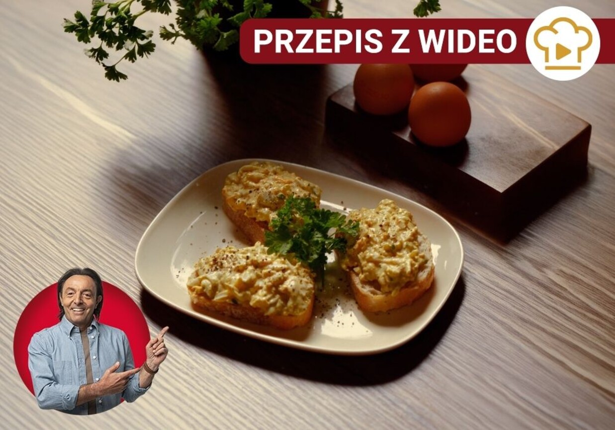 Pasta jajeczna foto