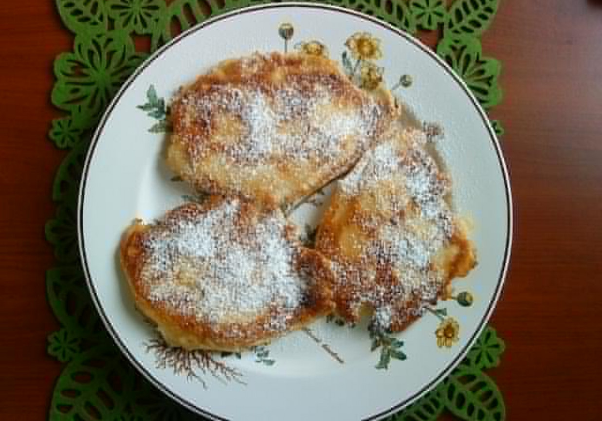 Racuszki z jabłkami foto