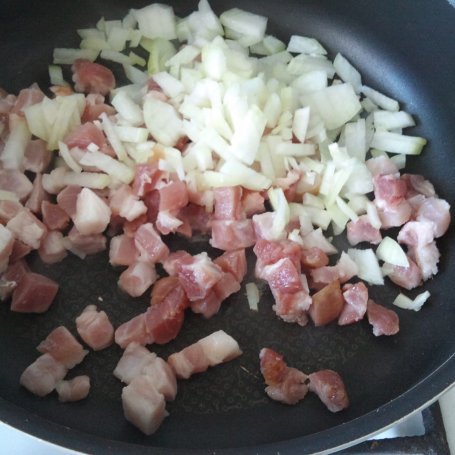 Krok 1 - Ratatouille z boczkiem foto