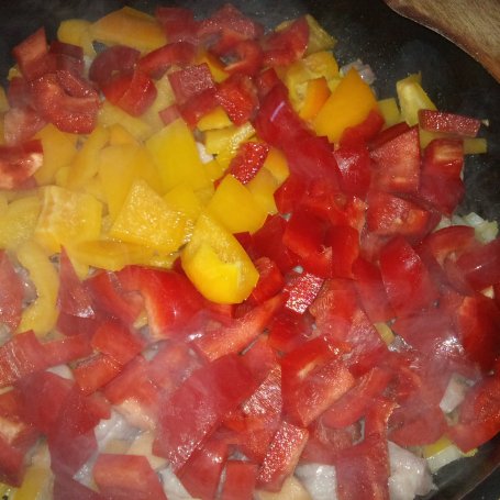 Krok 2 - Ratatouille z boczkiem foto