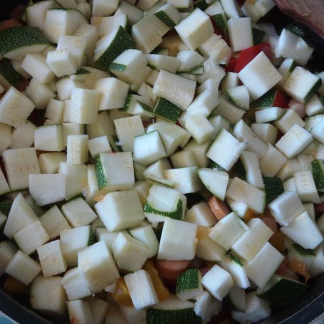 Krok 3 - Ratatouille z boczkiem foto