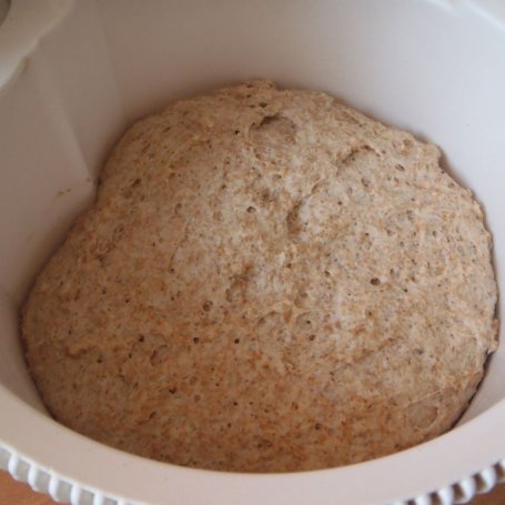 Krok 2 - Razowy chelebk pita foto