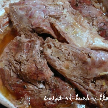 Krok 7 - Rillettes z kaczki foto