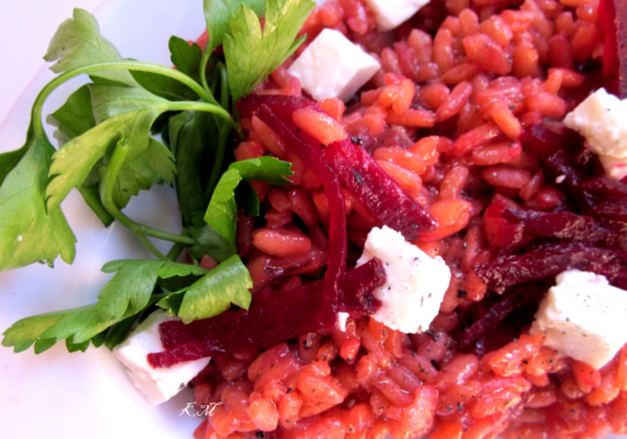 Risotto buraczkowe DoradcaSmaku.pl