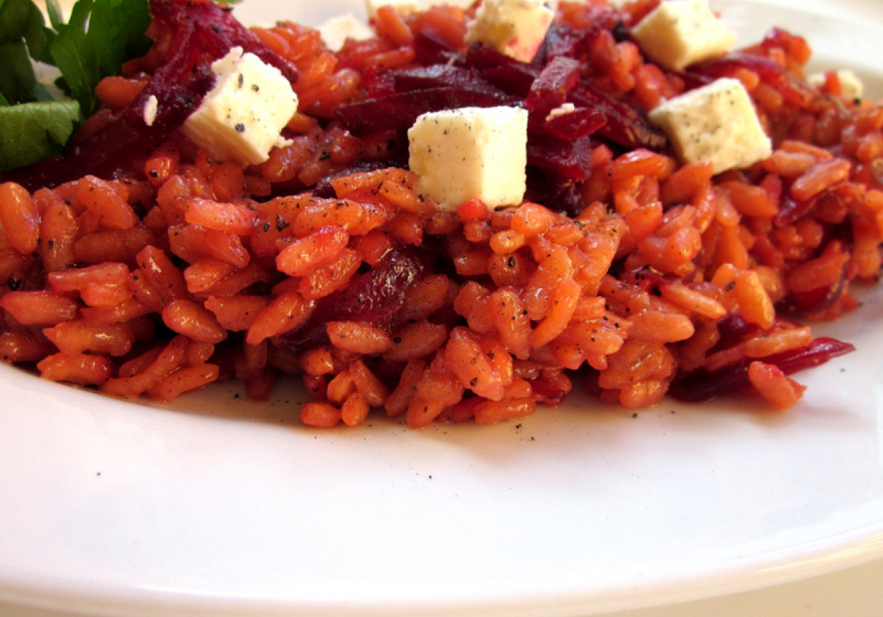 Risotto buraczkowe DoradcaSmaku.pl