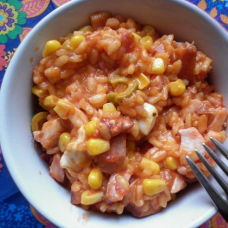 Krok 11 - Risotto podwójnie pomidorowe z kurczakiem. foto