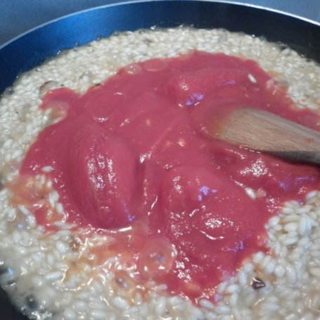 Krok 4 - Risotto podwójnie pomidorowe z kurczakiem. foto