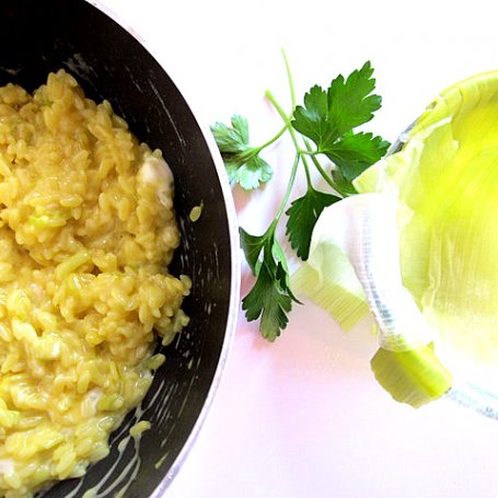 Krok 2 - Risotto w porach foto