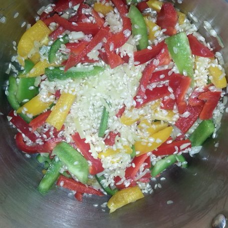 Krok 3 - Risotto wegetariańskie foto