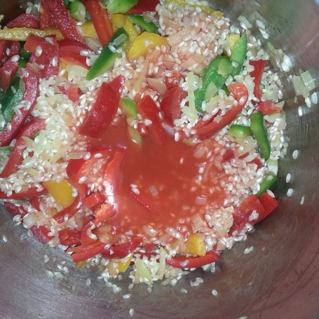 Krok 4 - Risotto wegetariańskie foto