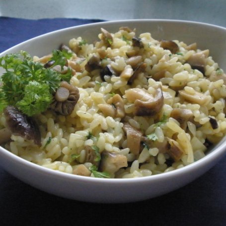 Krok 6 - Risotto z gąskami foto