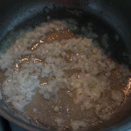 Krok 1 - Risotto z groszkiem foto