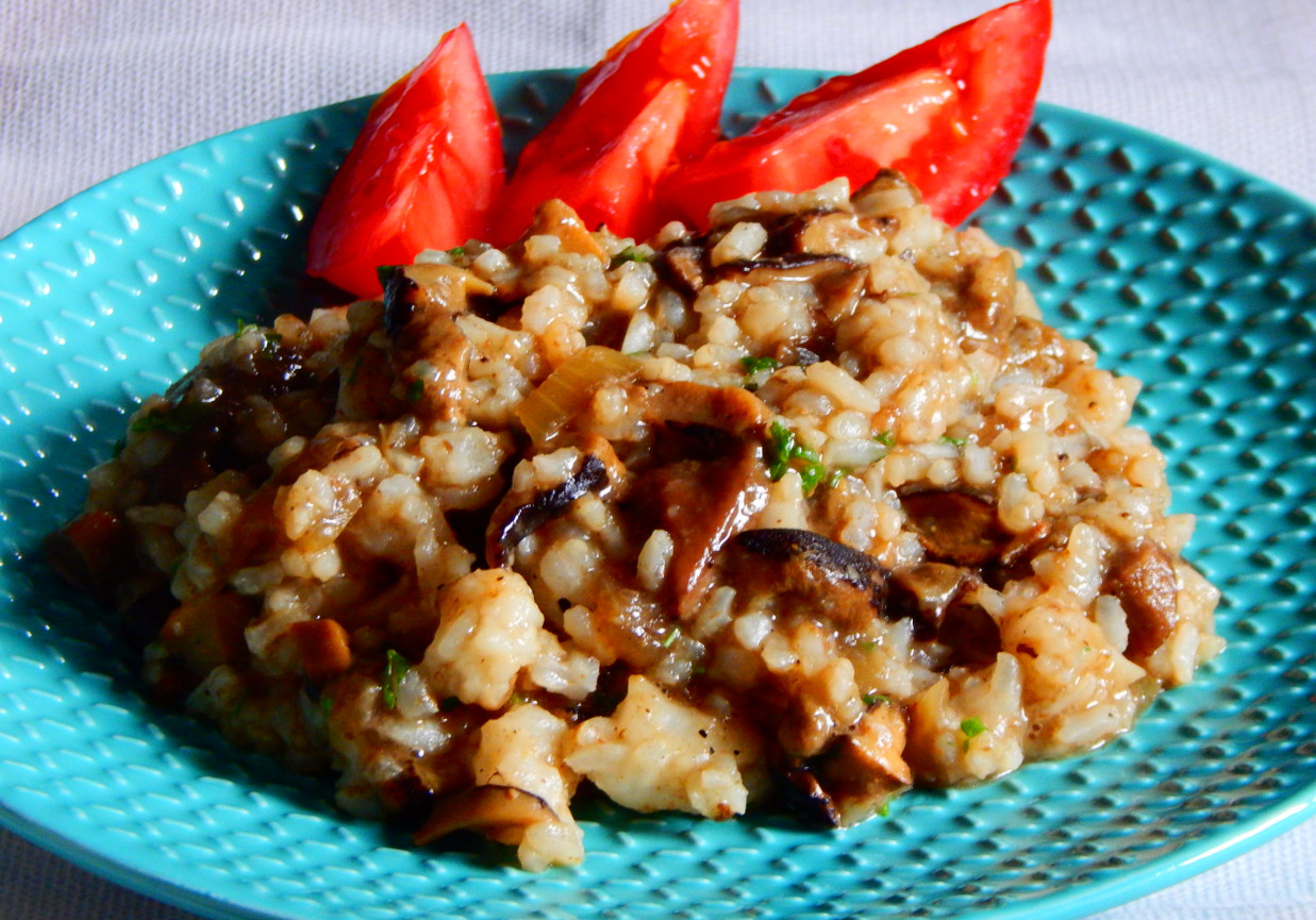 Risotto z grzybami leśnymi DoradcaSmaku.pl