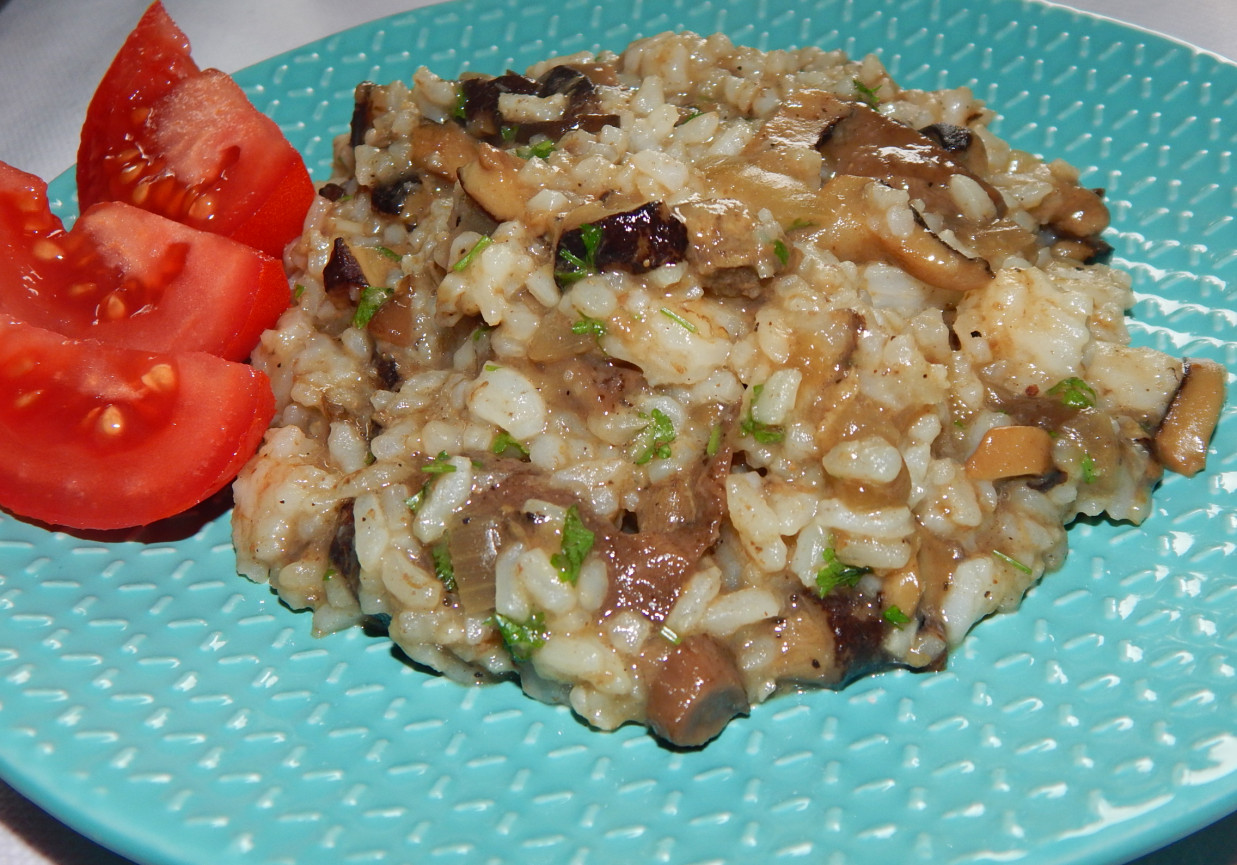 Risotto z grzybami leśnymi DoradcaSmaku.pl
